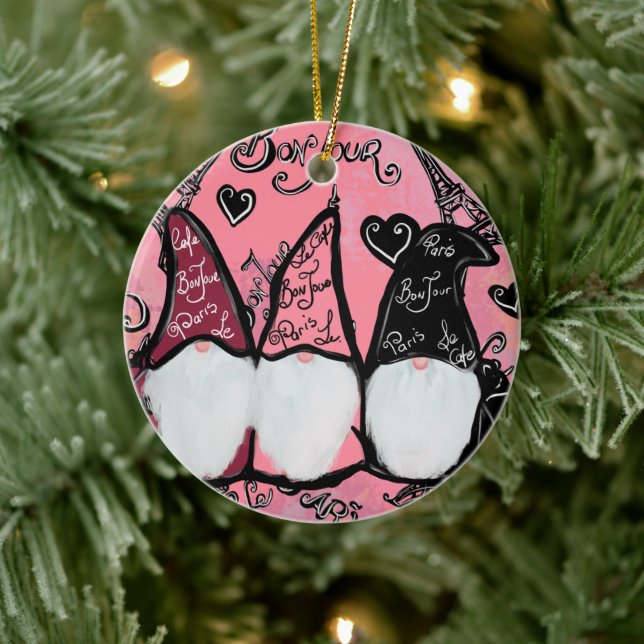 ORNAMENTO DE CERÂMICA NOMES (Árvore)