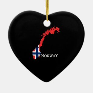 Ornamento De Cerâmica Noruega