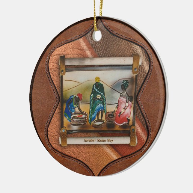 Ornamento De Cerâmica Nossa nação arco-íris (Esquerda)