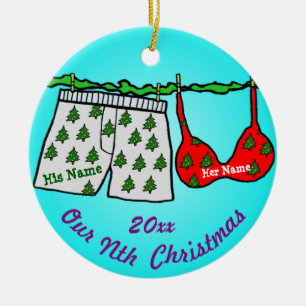 Ornamento De Cerâmica Nosso Nth Natal