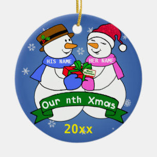 Ornamento De Cerâmica Nosso Nth Natal