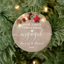 Nosso Primeiro Natal Envolvido Casal 1Rua Elegante