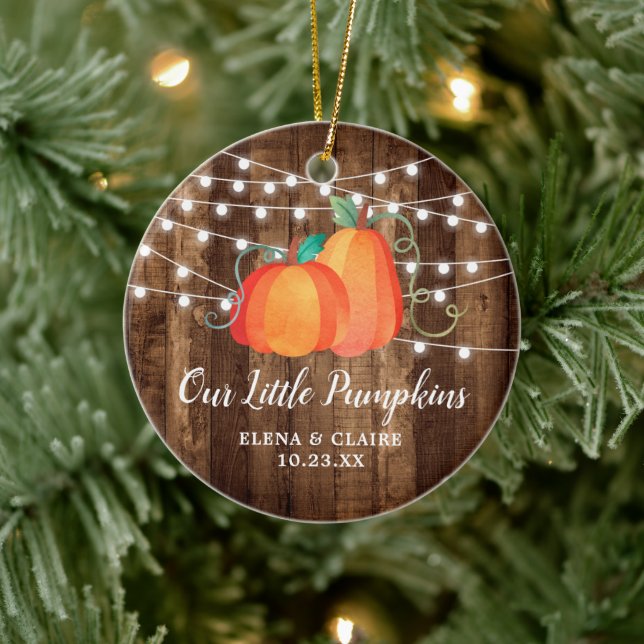 Ornamento De Cerâmica Nossos Pequenos Bombeiros Personalizados Bebês De  (Árvore)