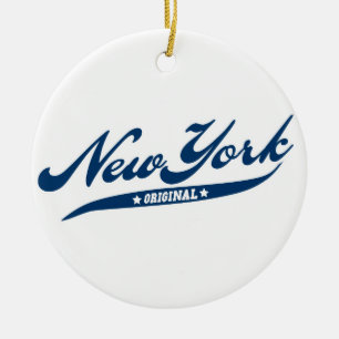 Ornamento De Cerâmica Nova Iorque