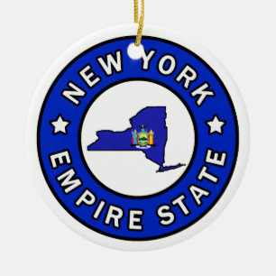Ornamento De Cerâmica Nova York