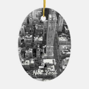 Ornamento De Cerâmica Nova York Ornament Personalizado New York Souvenir