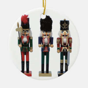 Ornamento De Cerâmica Nozes de Natal Tradicional