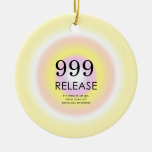 Ornamento De Cerâmica Números Anjos Modernos Numerologia Significa 999