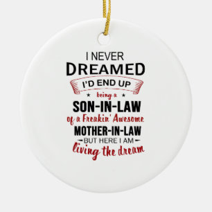 Ornamento De Cerâmica Nunca Sonhei Ser Filho-De-Direito Estranho