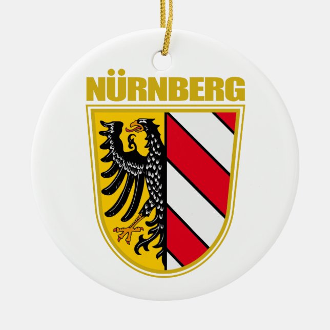 Ornamento De Cerâmica Nurnberg (Frente)
