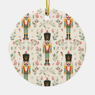 Ornamento De Cerâmica Nutcracker