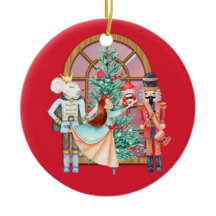 Nutcracker Ballerina Mouse King Red Personalizado