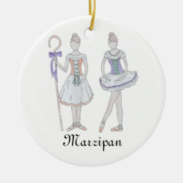 Ornamento De Cerâmica Nutcracker Marzipan Keepsasaame Ornament