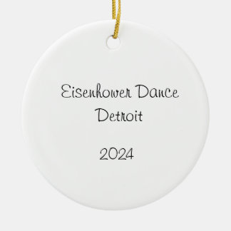 Ornamento De Cerâmica Nutcracker personalizável Mãe/Neve/Flores/Marzi