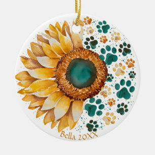 Ornamento De Cerâmica O Amor É Uma Palavra de Quatro Pernas, Amante de C