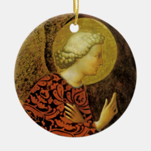 Ornamento De Cerâmica O arcanjo Gabriel