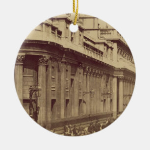 Ornamento De Cerâmica O Banco da Inglaterra, Londres, c.1880 (foto do