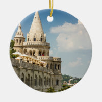 O bastião do pescador em Budapest, Hungria