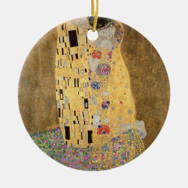 Ornamento De Cerâmica O beijo, 1907-08 (Frente)