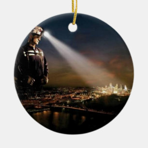 ORNAMENTO DE CERÂMICA O CARVÃO MANTEM NOSSAS LUZES SOBRE