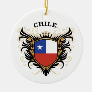 Ornamento De Cerâmica O Chile