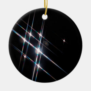 Ornamento De Cerâmica O cristal abstrato reflete a matriz