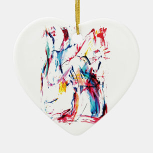 Ornamento De Cerâmica O dançarino