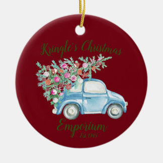 Ornamento De Cerâmica O Emporio Natal de Kringle