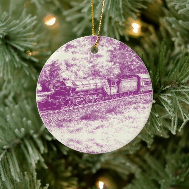 Ornamento De Cerâmica O escocês voador - (Árvore)