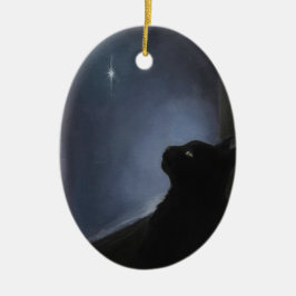 Ornamento De Cerâmica O Espírito de Natal do Charlie