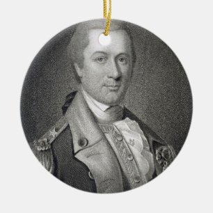 Ornamento De Cerâmica O general Otho Holland Williams (1749-94) gravou b