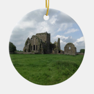 Ornamento De Cerâmica O irlandês da abadia de Ireland Hore arruina a