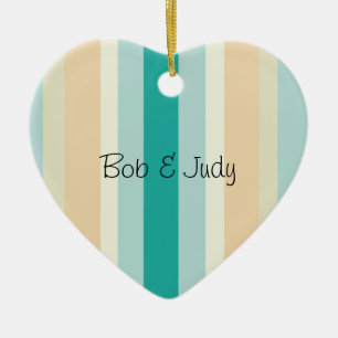 Ornamento De Cerâmica O litoral listra o teste padrão