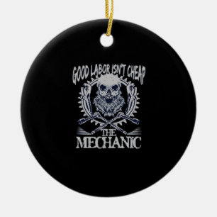 Ornamento De Cerâmica O mecânico não é clássico barato - trabalho qualif