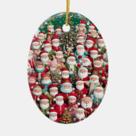 Ornamento De Cerâmica O Natal está AQUI - Joyful Noel 2024