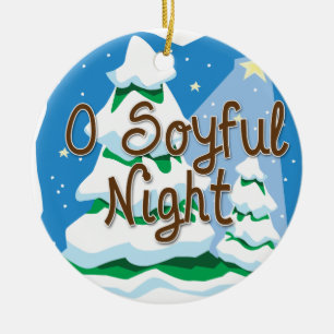 Ornamento De Cerâmica O Noite Soyful