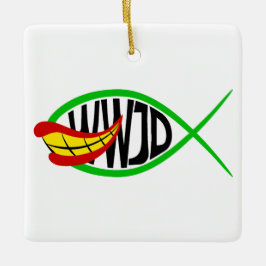 Ornamento De Cerâmica O Que O Joker Faria?