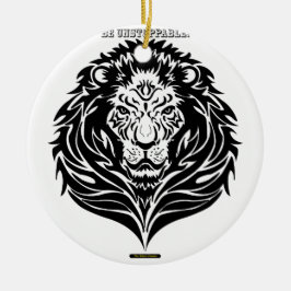 Ornamento De Cerâmica O rei QUE NADA PODE PARAR