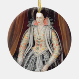 Ornamento De Cerâmica O retrato disse ser Susan, senhora Cinzento