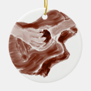 Ornamento De Cerâmica O sepia da pintura da guitarra acústica tonificou