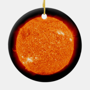 Ornamento De Cerâmica O Sol