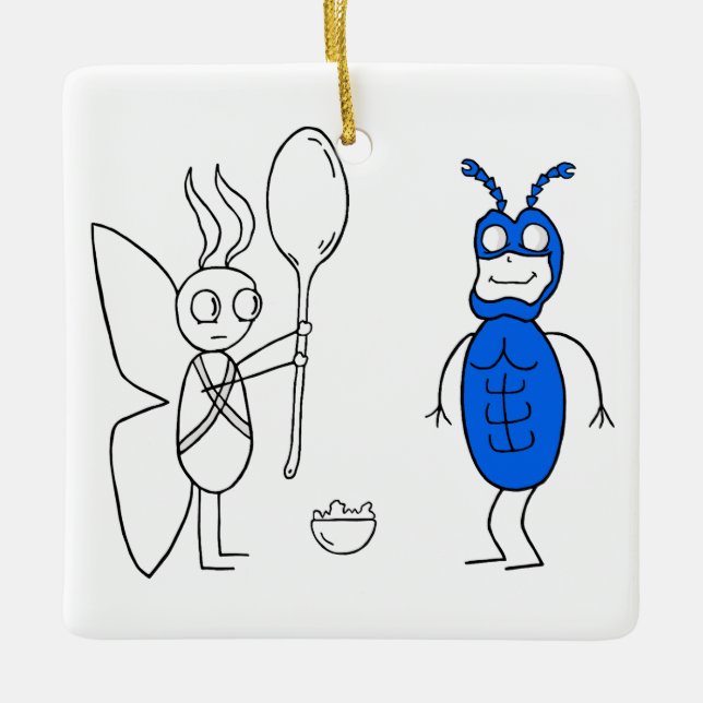 Ornamento De Cerâmica O SPOOOOONNNN É Muito Grande (Frente)