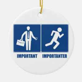 Ornamento De Cerâmica O Trabalho É Importante, Executar É Importante