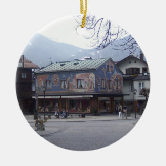 Ornamento De Cerâmica Oberammergau Áustria