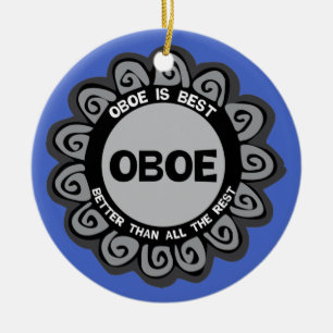Ornamento De Cerâmica Oboe é o melhor