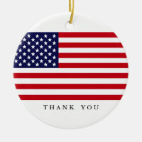 Obrigado patriótico da bandeira americana | do