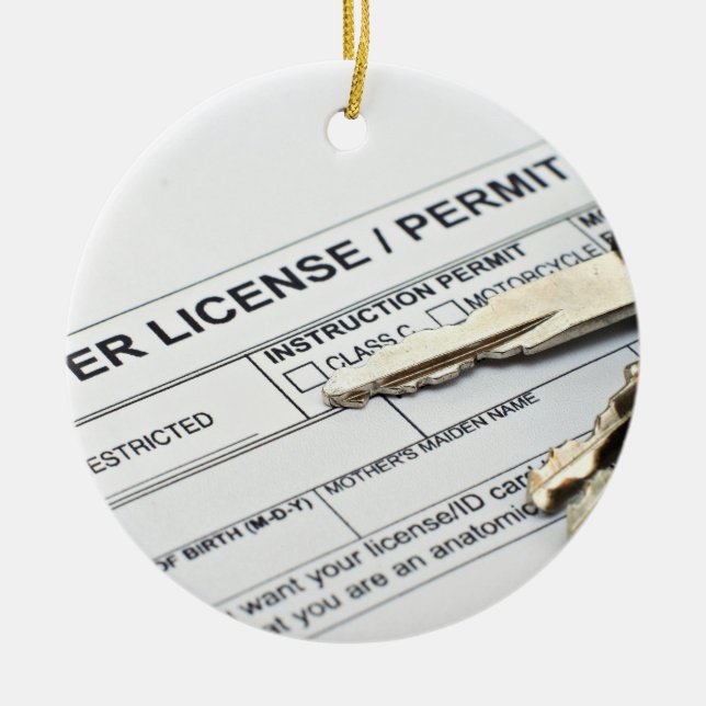 Ornamento De Cerâmica Obtenha as raizes (Frente)