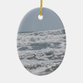 Ornamento De Cerâmica Oceano Atlântico