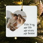 Ornamento De Cerâmica Oferta de Foto e Cotação da Família de Casais Mode<br><div class="desc">Oferta de Foto e Cotação da Família de Casais Modernos</div>