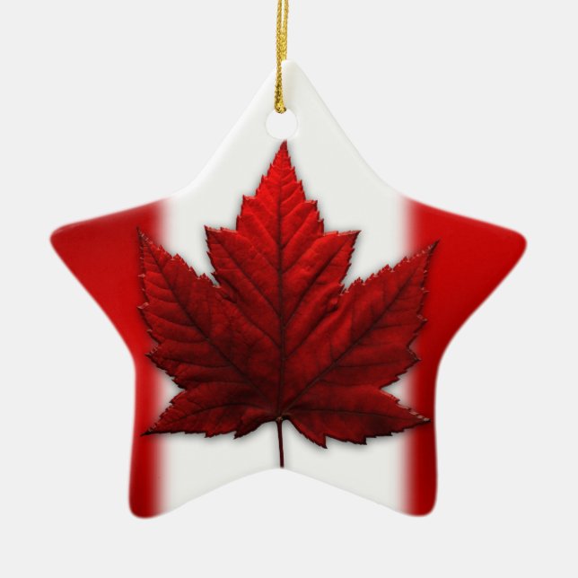 Ornamento De Cerâmica Oferta Personalizada para Souvenir do Canadá (Frente)